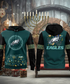 Happy Hanukkah Philadelphia Eagles New Collection For Fans Limtied Hoodie