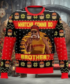Hulk Hogan Whatcha Gonna Do Brother Ugly Sweater