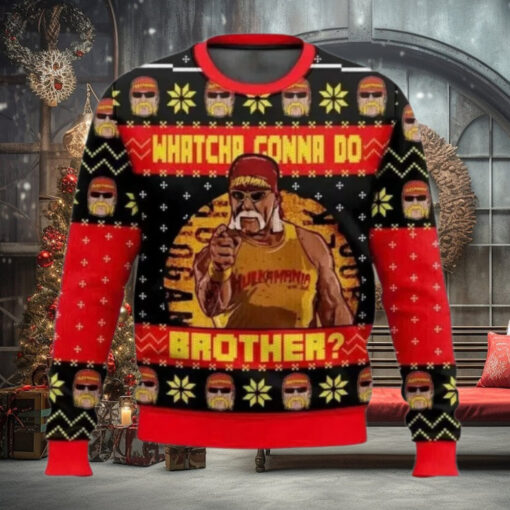 Hulk Hogan Whatcha Gonna Do Brother Ugly Sweater
