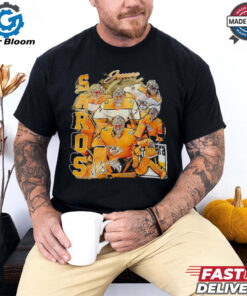 Juuse Saros Nashville Predators hockey vintage shirt