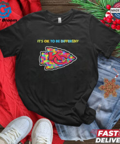 Kansas City Chiefs Autism It’s Ok To Be Different shirt