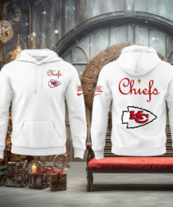 Kansas City Chiefs Putting The Merry In Merry Christmas Limited Hoodie