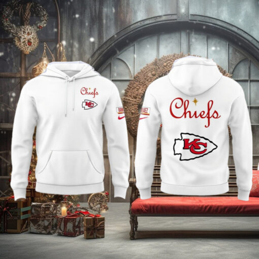 Kansas City Chiefs Putting The Merry In Merry Christmas Limited Hoodie