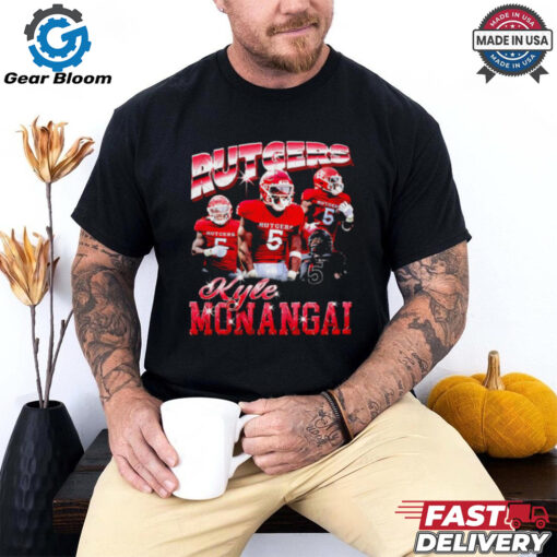 Kyle Monangai Rutgers Scarlet Knights vintage shirt