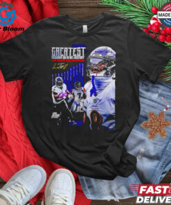 Lamar Jackson From Baltimore Ravens Is The Greatest Rushing QB In NFL Shirt