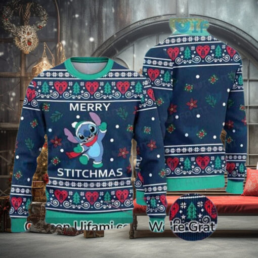 Lilo And Stitch Women Disney Ugly Christmas Sweater