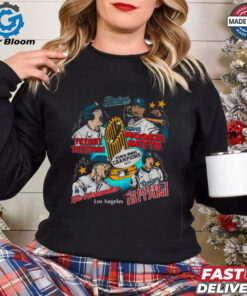 Los Angeles Dodgers 2024 World Series Champions Commemorative shirt