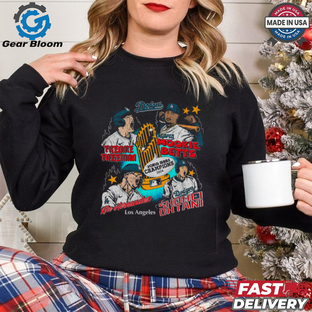 Los Angeles Dodgers 2024 World Series Champions Commemorative shirt Los Angeles Dodgers 2024 World Series Champions Commemorative shirt