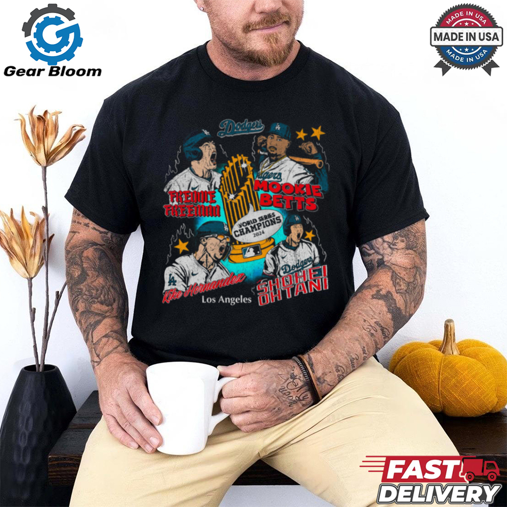 Los Angeles Dodgers 2024 World Series Champions Commemorative shirt Los Angeles Dodgers 2024 World Series Champions Commemorative shirt