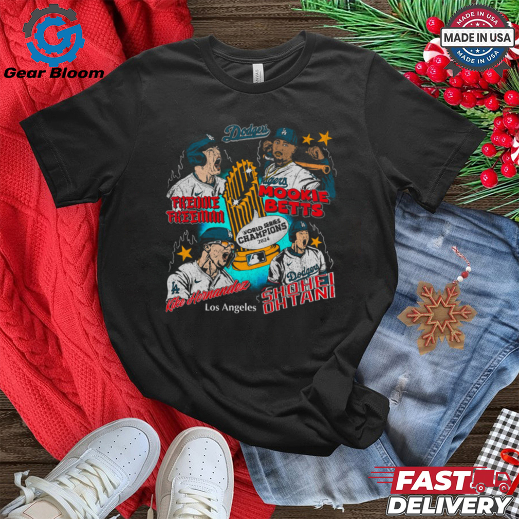 Los Angeles Dodgers 2024 World Series Champions Commemorative shirt Los Angeles Dodgers 2024 World Series Champions Commemorative shirt