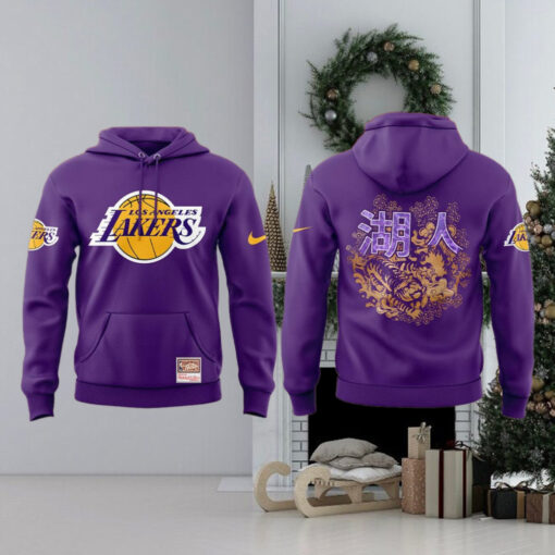 Los Angeles Lakers Mitchell x Chinese New Year Hoodie