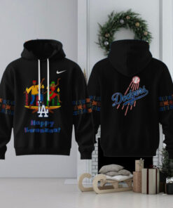 Los angeles dodgers Happy Kwanzaa Hoodie