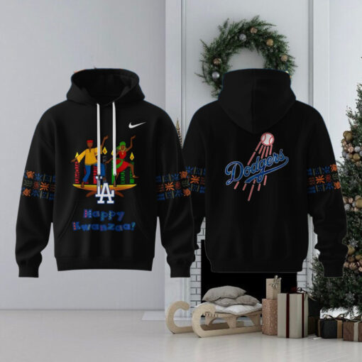 Los angeles dodgers Happy Kwanzaa Hoodie