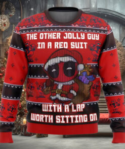 Marvel Deadpool Xmas Jumper Xmas 2025 Sweater