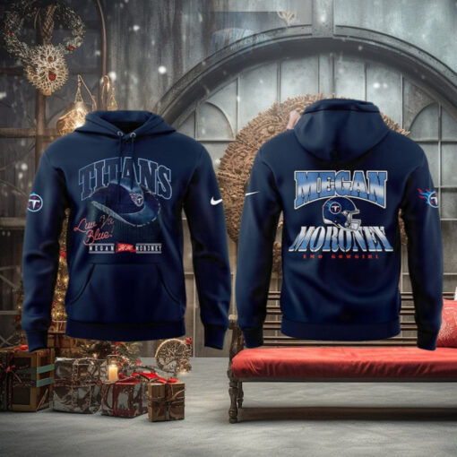 Megan Moroney x Tennessee Titans New Collection For Fans Limited Edition Hoodie