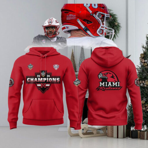 Miami RedHawks Football Arizona Bowl Celebration 2024 Hoodie