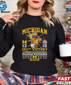 Michigan Wolverines 1011th Victory Beat Ohio State Buckeyes 2024 Go Blue shirt