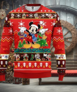 Mickey And Friends Disney Themed Ugly Christmas Sweater