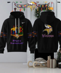 Minnesota Vikings Happy Kwanzaa 2025 Hoodie