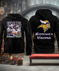 Minnesota Vikings x Van Ginkel 2024 Hoodie Set1