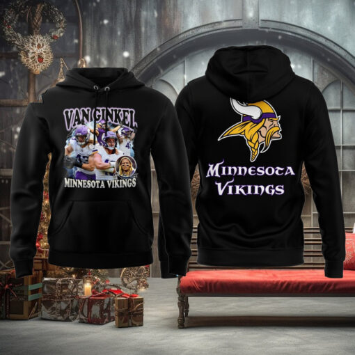 Minnesota Vikings x Van Ginkel 2024 Hoodie Set1