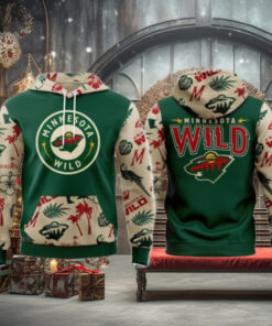 Minnesota Wild x Margaritaville Night New Edition For Fans Limited Hoodie