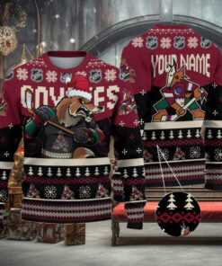 NHL Arizona Coyotes Mascot Ugly Sweater For Christmas