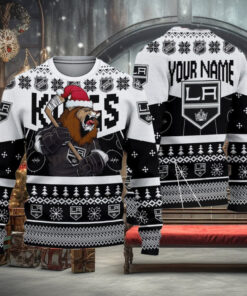 NHL Los Angeles Kings Mascot Ugly Sweater For Christmas