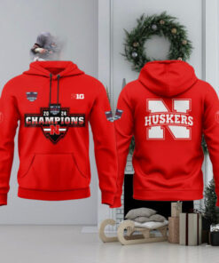 Nebraska Cornhuskers Football Pinstripe Bowl Celebration 2024 Hoodie