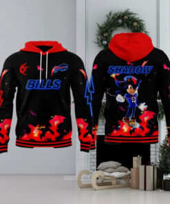 New Sonic 3 Shadow the Hedgehog x Buffalo Bills Hoodie 3D1