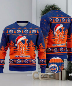 New York Mets Funny Christmas Ugly Sweater