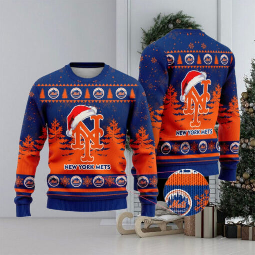 New York Mets Funny Christmas Ugly Sweater
