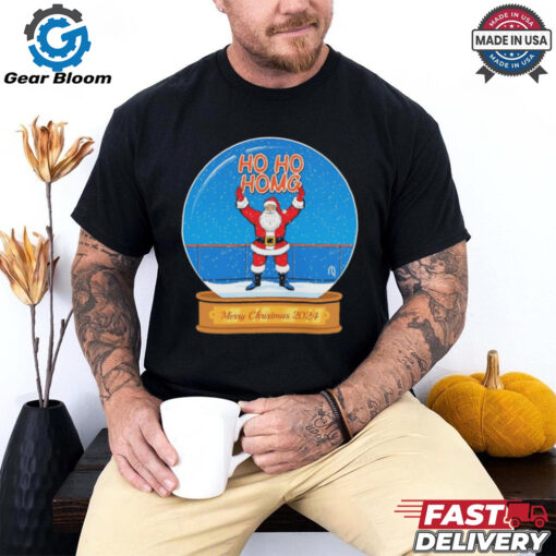 New York Mets Santa ho ho hOMG Merry Christmas 2024 shirt