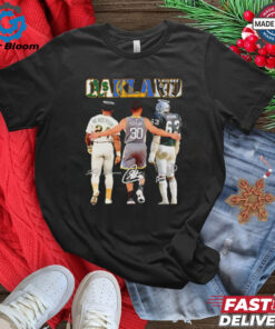 Oakland Henderson Curry and Upshaw shirt