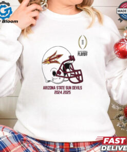 Official College Football Playoff 2025 Arizona State Sun Devils Helmet NCAA Bowl Games 2024 2025 Shirt