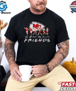 Official Friends Kansas City Chiefs players signatures shirt