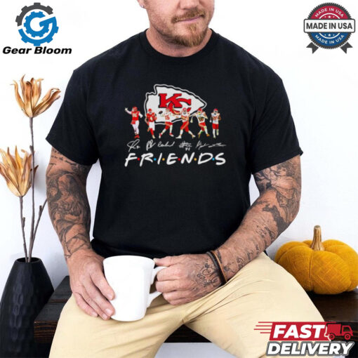 Official Friends Kansas City Chiefs players signatures shirt