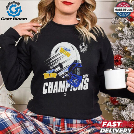 Official GameAbove Sports Bowl Game Toledo Rockets Football Champions Helmet 2024 Logo NCAAF Bowl Games 2024 2025 Limited Edition Shirt