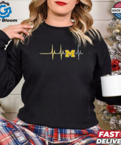 Official Heartbeat X Michigan Wolverines Shirt