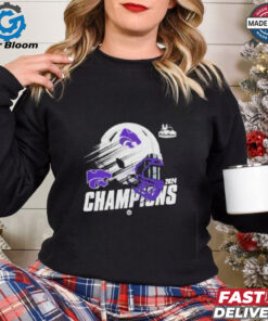 Official Kansas State Wildcats Rate Bowl Game Champions 2024 Helmet Logo NCAAF Bowl Games 2024 2025 T Shirts