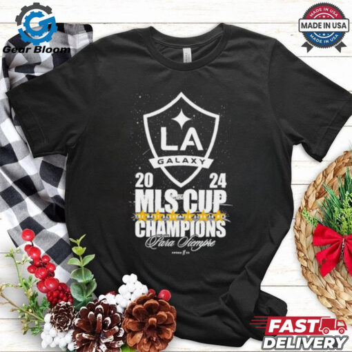 Official Los Angeles Galaxy 2024 The Most Decorated Club MLS Cup Champions Shirt