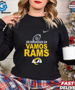 Official Los Angeles Rams Nike Vamos Rams NFL Playoffs 2024 Fan Favorite Shirt