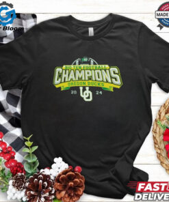Official Oregon Ducks 2024 Big Ten Football Conference Champions Undefeated Schedule T Shirt