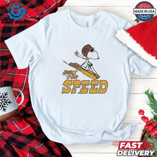 Official Peanuts Snoopy Built For Speed 2024 t shirt