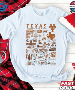 Official Texas Longhorns Vive La Fete Impressions Artwork Shirt