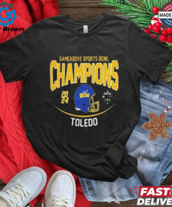 Official Toledo Rockets Football 2024 GameAbove Sports Bowl Bound Champions NCAAF Bowl Games 2024 2025 Shirt