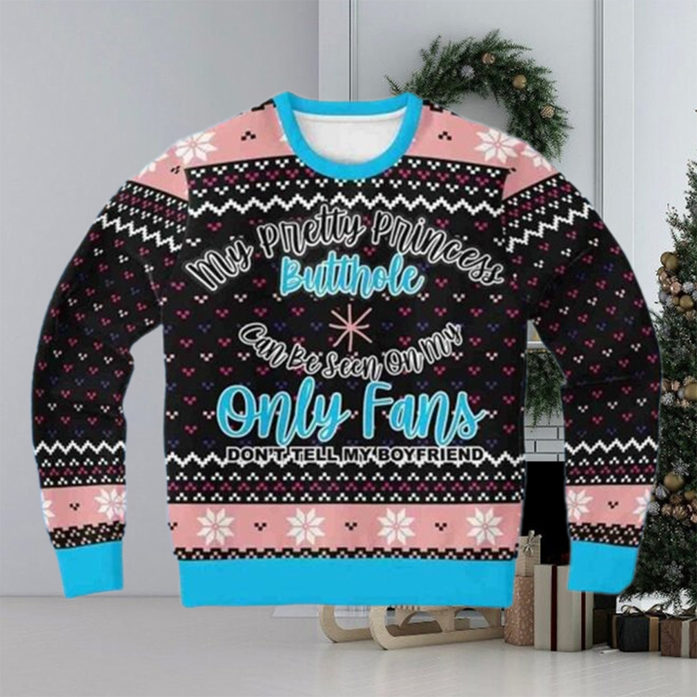 Onlyfans Princess Funny Matching Ugly Christmas Sweaters Onlyfans Princess Funny Matching Ugly Christmas Sweaters