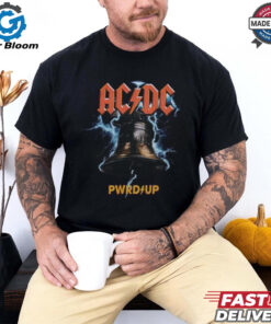 PWRD UP In Rock We Trust ACDC Shirt