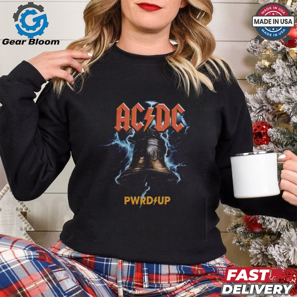 PWRD UP In Rock We Trust ACDC Shirt PWRD UP In Rock We Trust ACDC Shirt