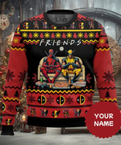 Personalized Deadpool & Wolverine Christmas 2025 Sweater